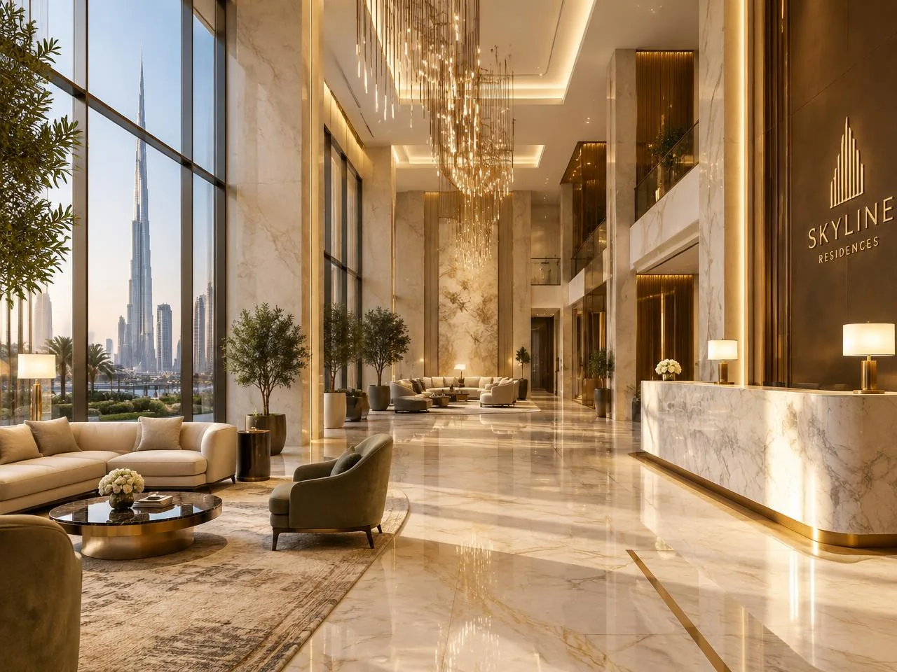 Residential lobby (placeholder)